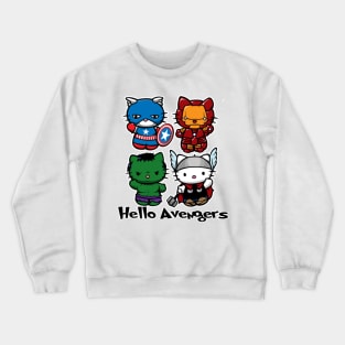 Kids Superhero Crewneck Sweatshirt